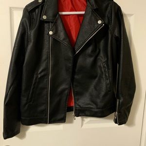 Leather jacket